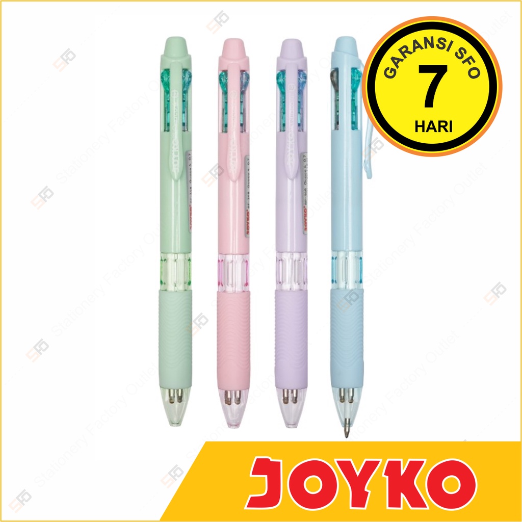 

Pen 4 Warna Pastel Joyko - Quaco 4 BP-348