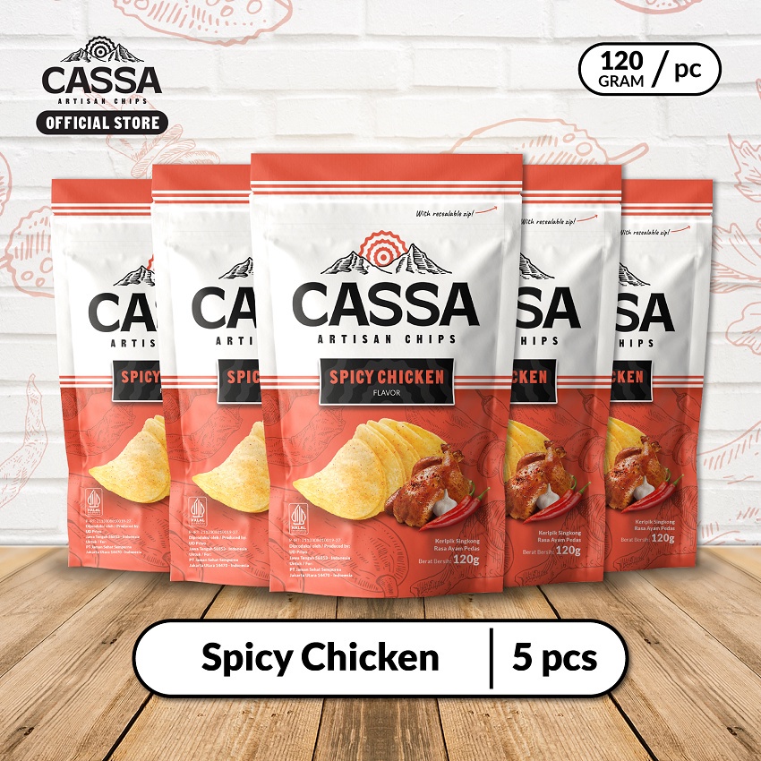 

[Bundle 5 pcs] Cassa Spicy Chicken