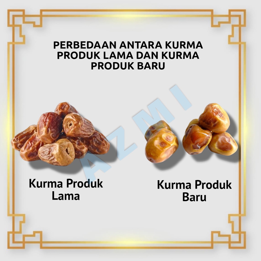 Grosir Kurma Sukari Al - Qassim 850gr Kemasan Ember Premium Castle Farm