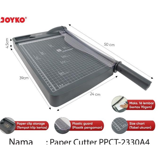 

JOYKO paper cutter PPCT-2330 A4