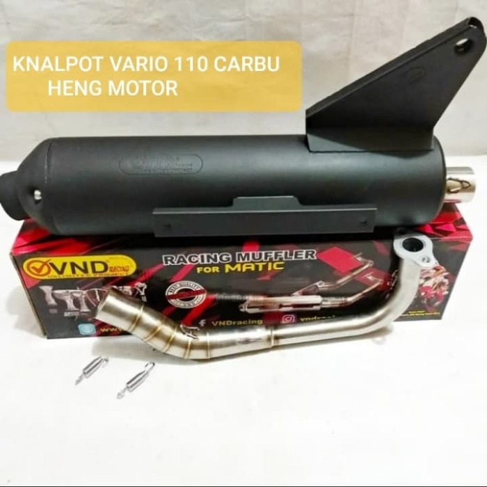 Knalpot Standart Racing VND Vario 110 Carbu Original VND