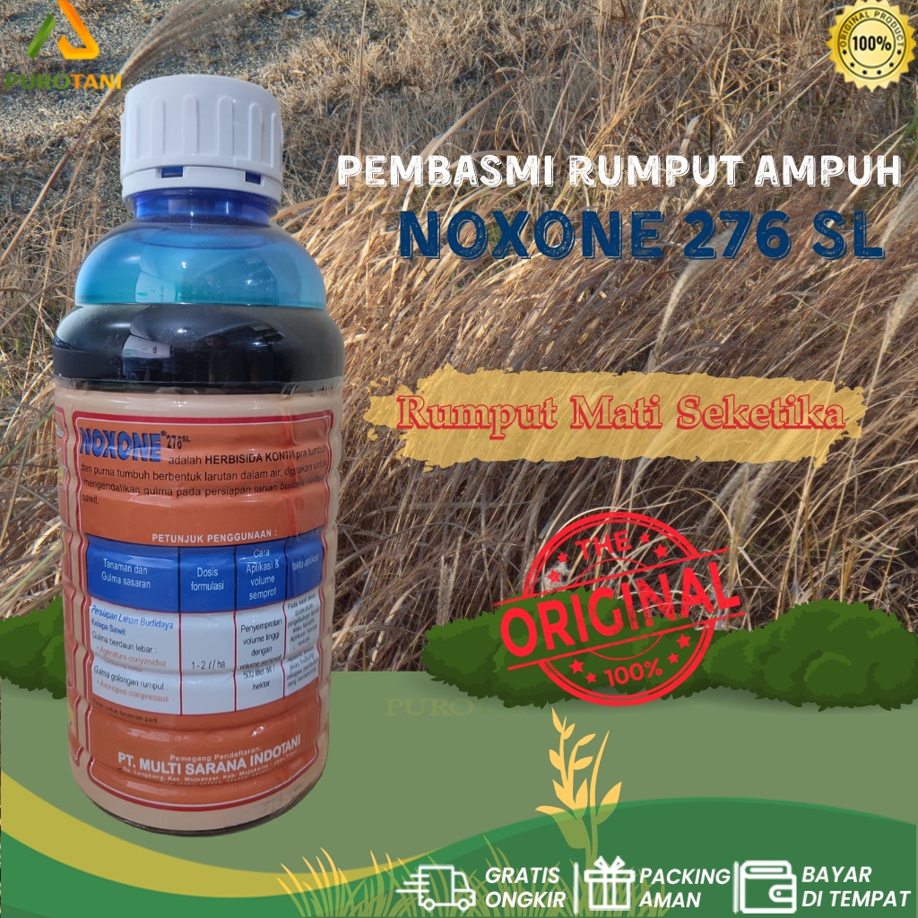 PEMBASMI GULMA RUMPUT HERBISIDA NOXONE 276 SL - 1 LITER