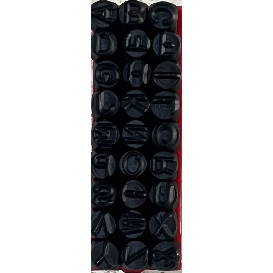 

Alat ketok huruf / letter stamp 6mm (1/4") Sellery