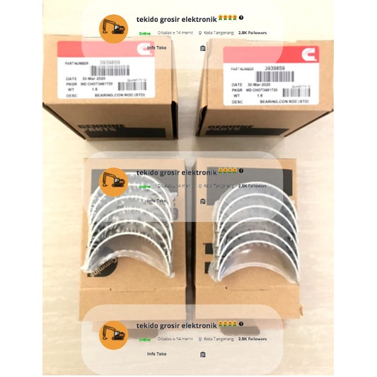 METAL JALAN PC200-7 / METAL JALAN PC 200-7 GB CUMMINS