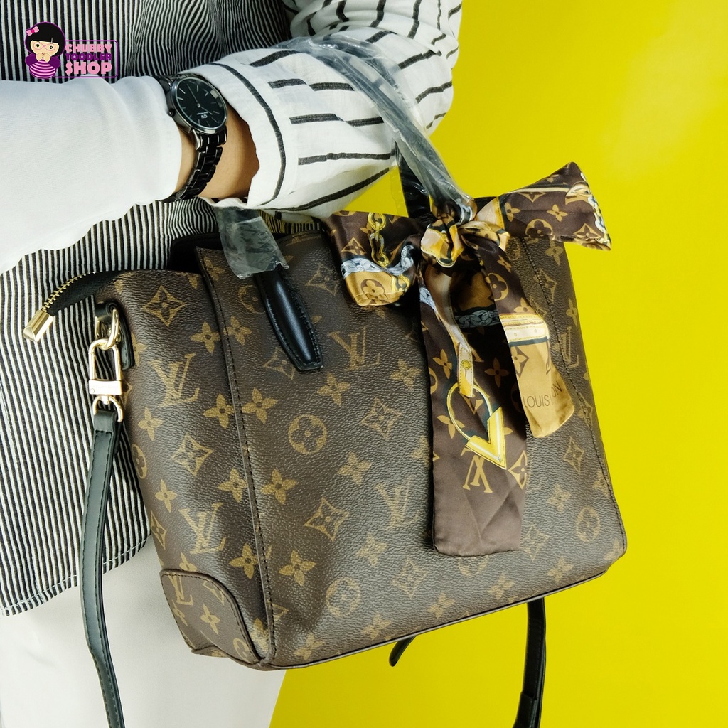 GLORYKIDZ BA2308 Tas Tangan Wanita Tas Wanita Lady Handbag Tas Selempang LV Branded Import