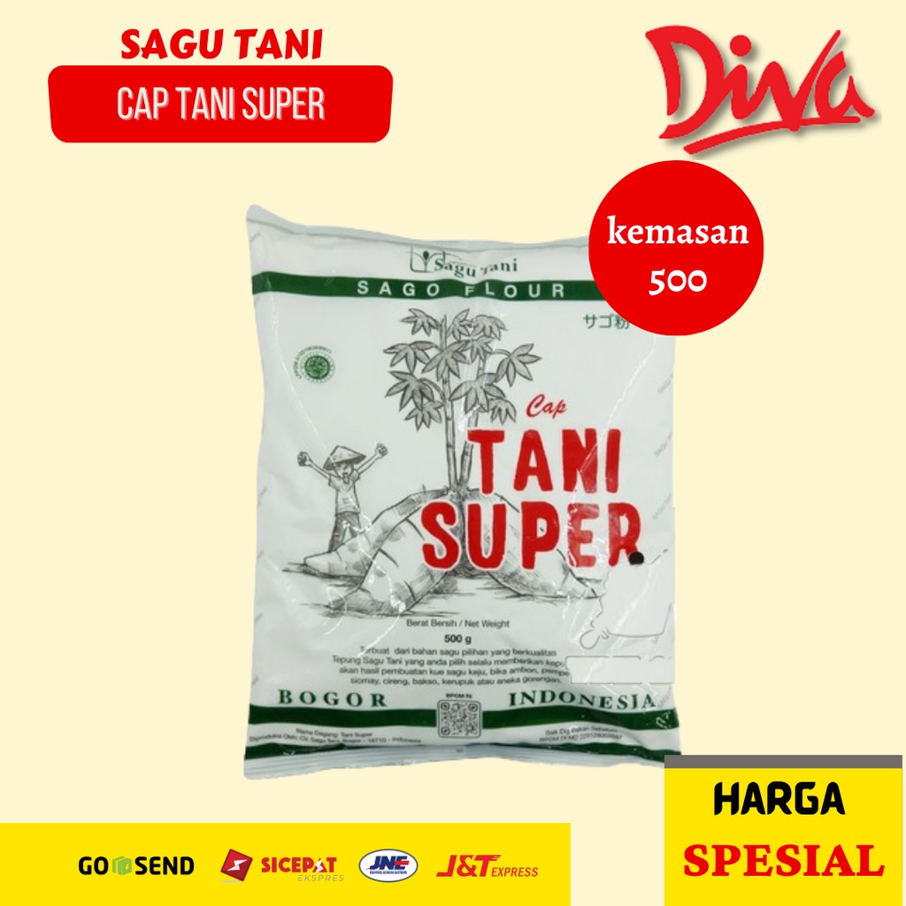 

Tepung Sagu Tani Super 500gr