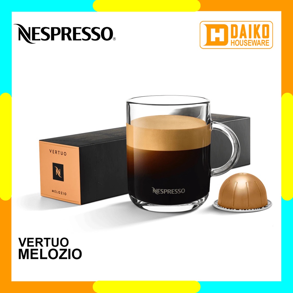 Capsule Nespresso Vertuo Melozio - Medium Roast Grand Lungo dan Mug Coffee