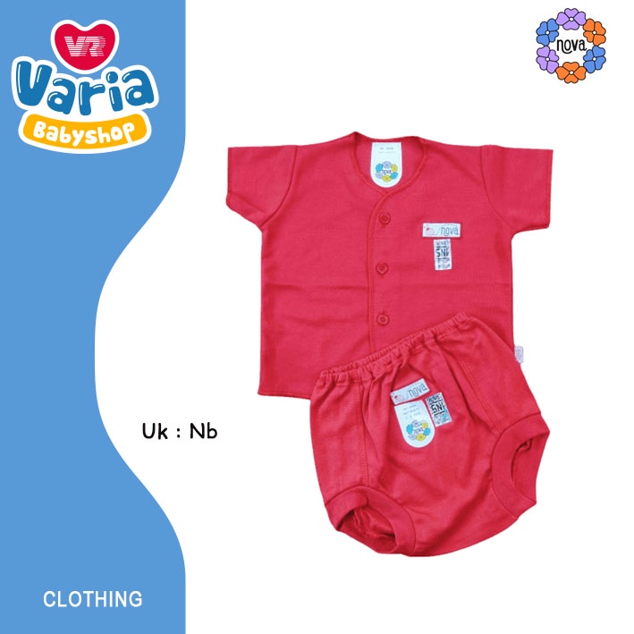 NOVA BAJU PENDEK CELANA POP | NOVA BABY