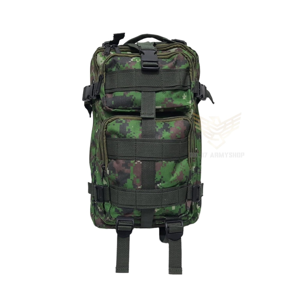 Tas punggung libanon hijau army/black/hitam/tan/gurun tni ad cordura