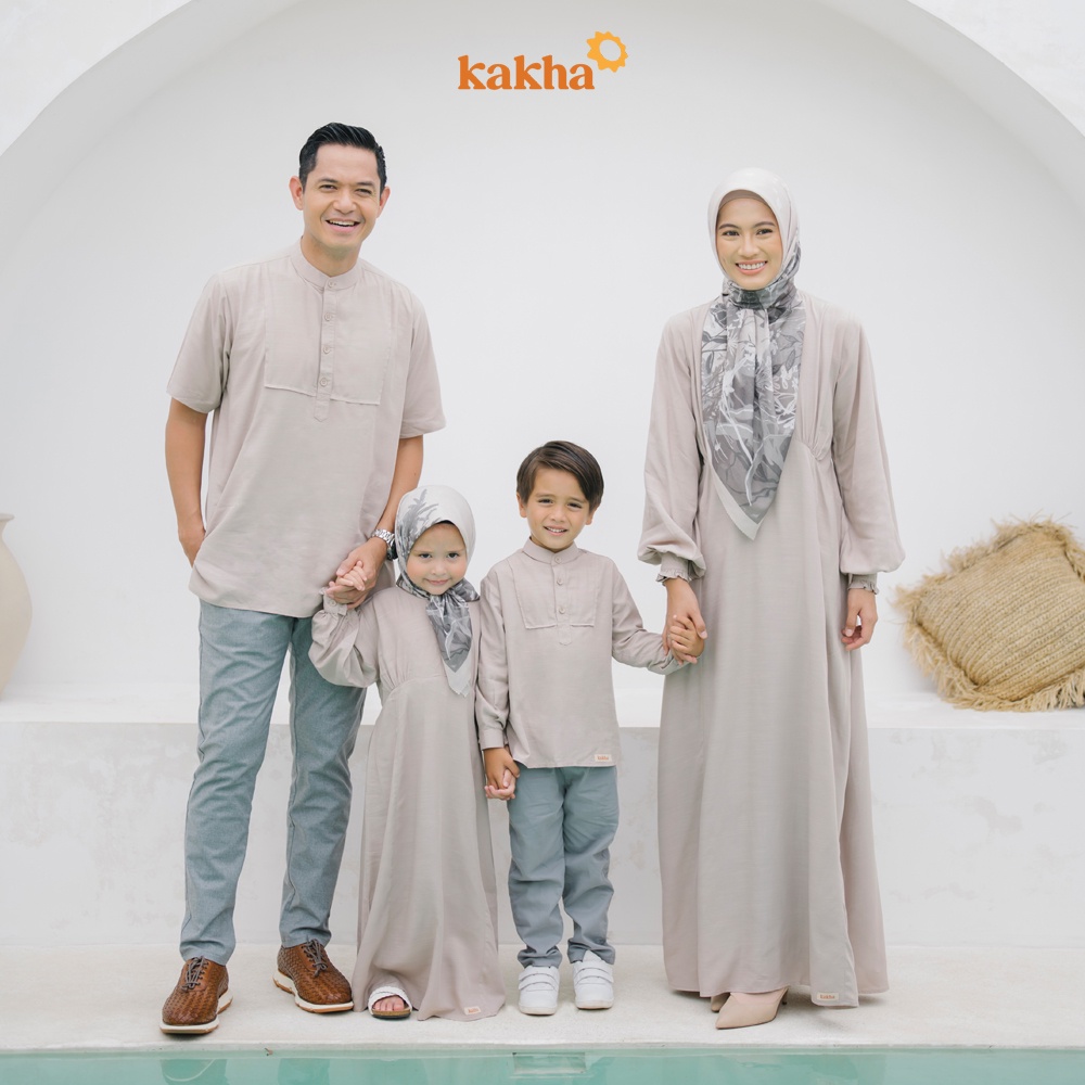 Kakha - Sarimbit Keluarga halmahera (A) / Baju couple keluarga / Sarimbit Keluarga / Baju muslim couple