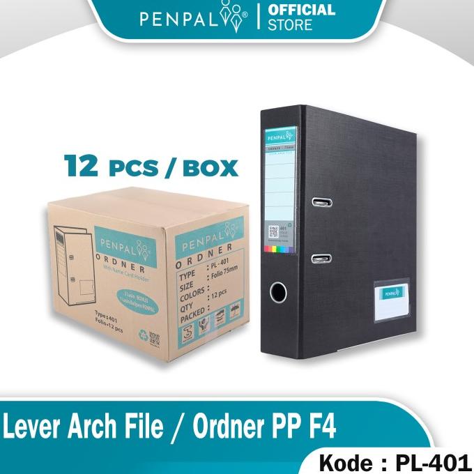 

Terbaru !!! Penpal Lever Arch File / Ordner Folio Pl-401 ( 12 Pcs )