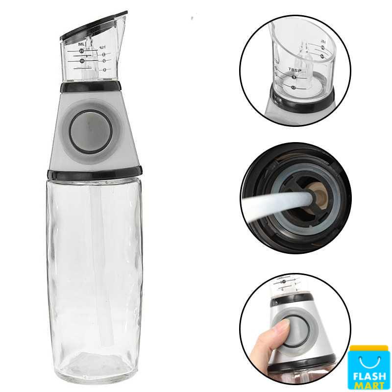 Flashmart Botol Minyak Olive Oil Vinegar Dispenser Pourer 500ml - HEA-1075