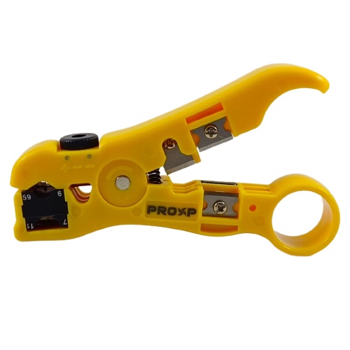 Tang Kupas Kabel Pro XP Wire Stripping Tool Coaxial LAN Cable Cutter