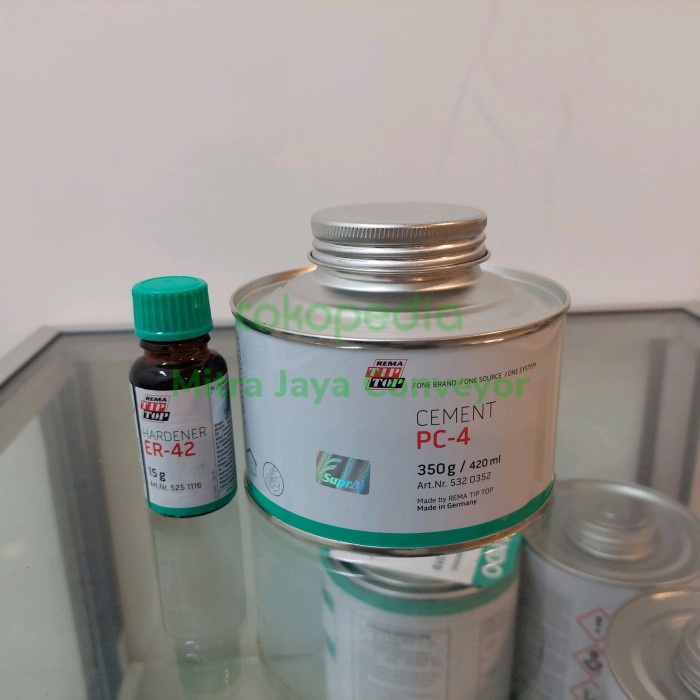 Best Seller Lem Cement Pc-4 Rema Tip Top + Hardener