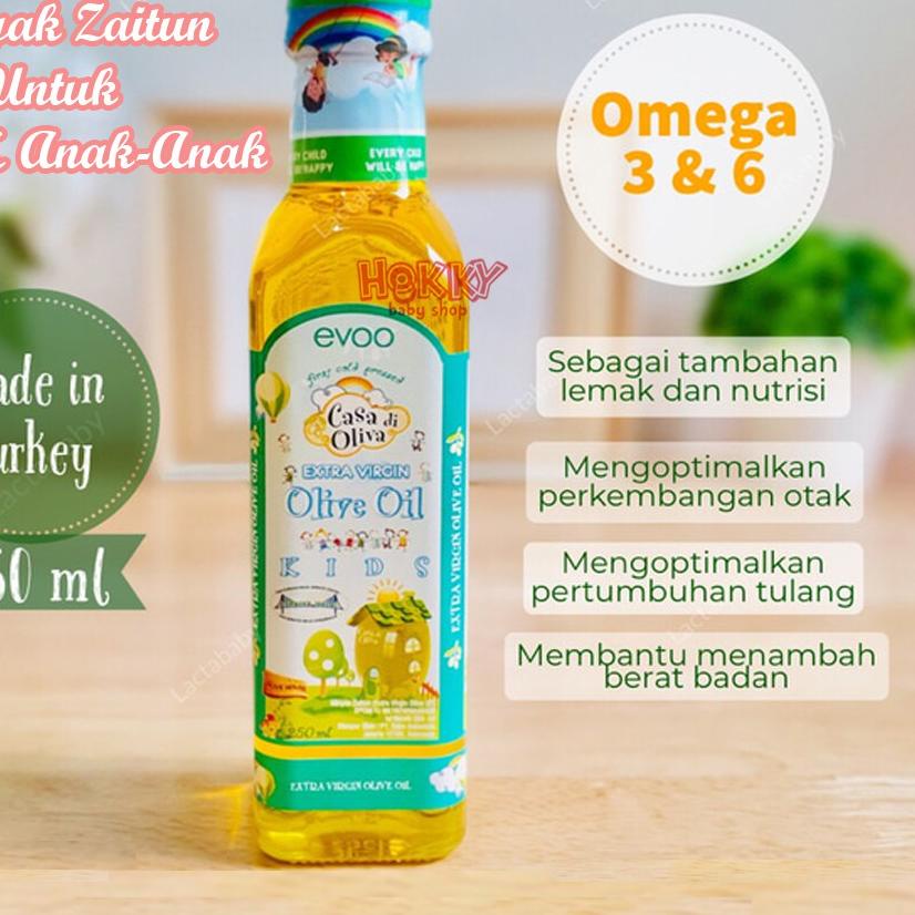 

➼ Evoo Casa Di Oliva Minyak Zaitun Untuk Anak 250 ml ➾