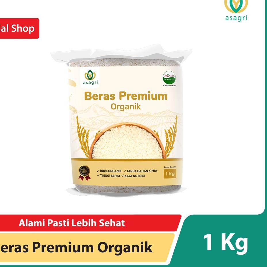 

Harga Bersaing Asagri Beras Premium Organik 1 Kg Pulen Putih Wangi Kaya Nutrisi