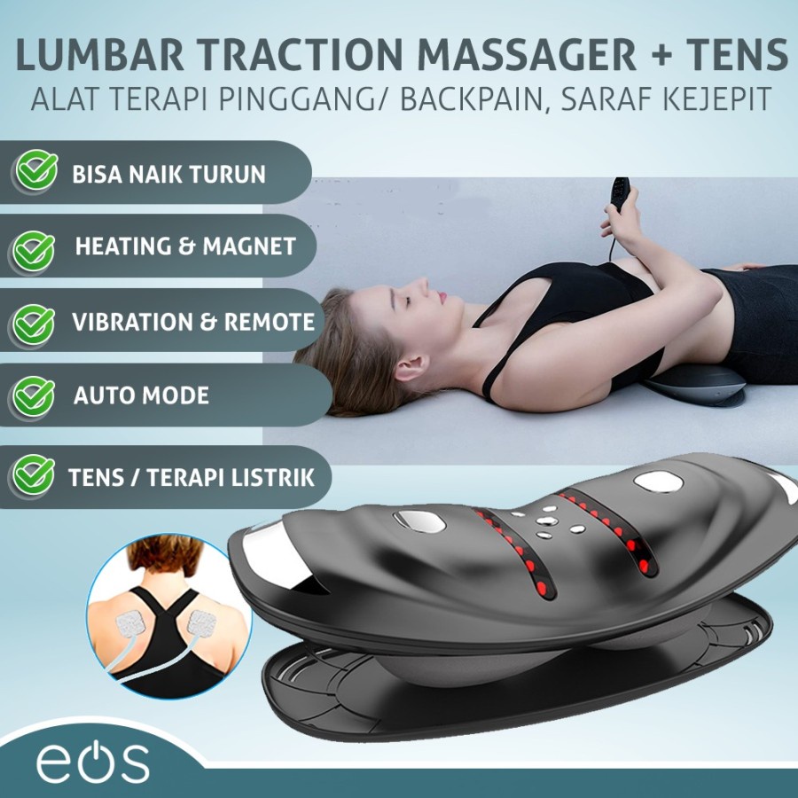 Alat pijat Lumbar traction massanger untuk mengatasi nyeri pinggang