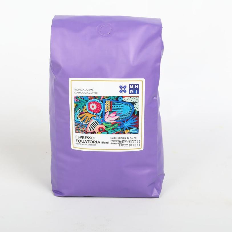 

✴ Espresso EQuatoria Blend 2/3 Arabica & Robusta Business Pack - Americano , Cappuccino , Cafe Latte ♂