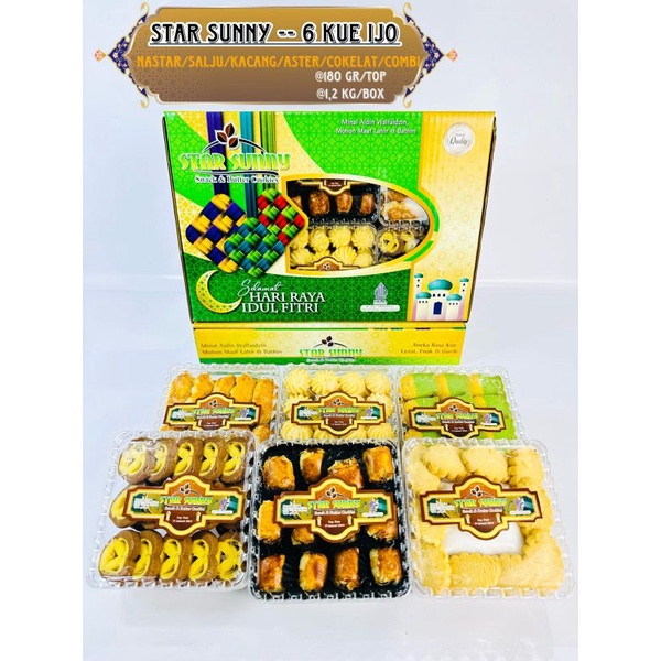 

star sunny paket parcel kue kering lebaran idul fitri 2023