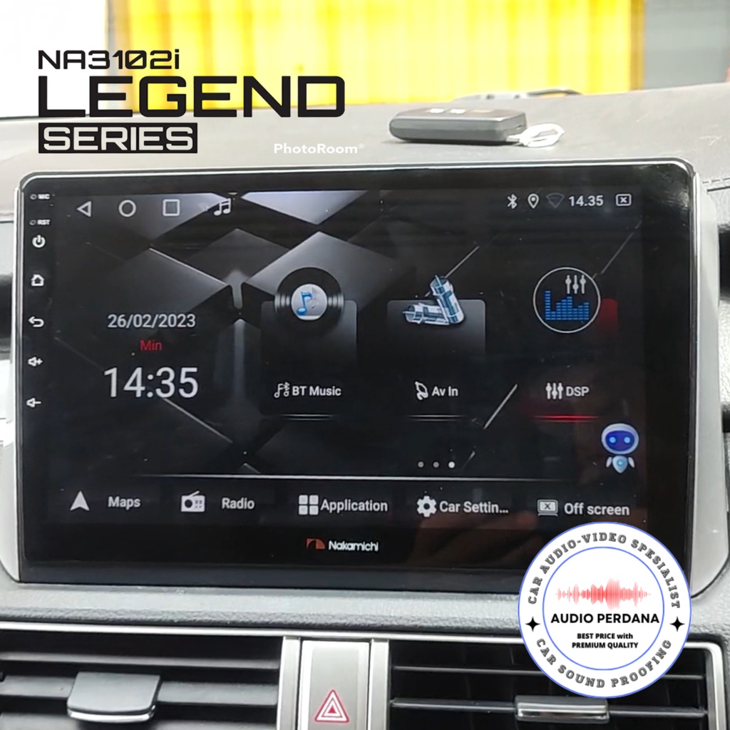 Headunit Android Xpander / Livina 2018-2021 Nakamichi Legend MK4 MK IV MK-IV