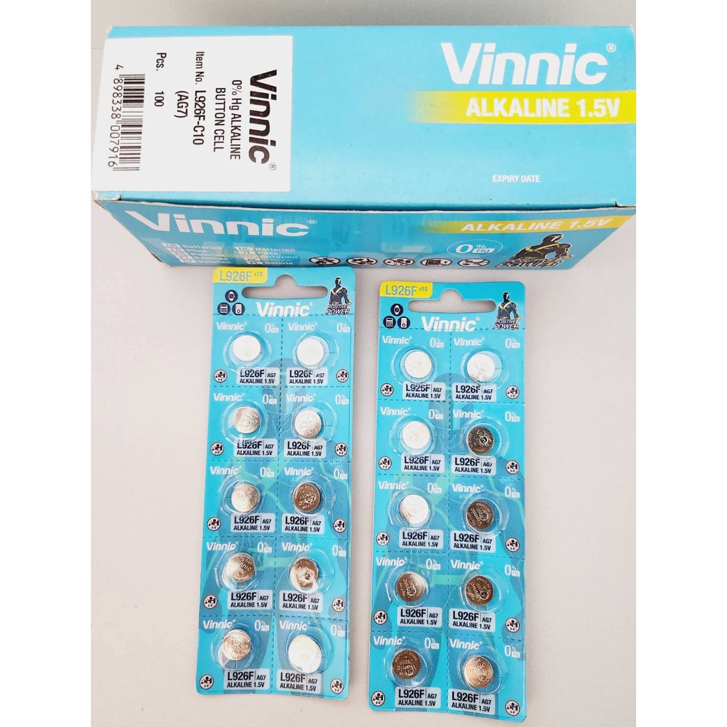 COD !! BATERAI VINNIC L926F 927 926 AG7 ORIGINAL VINNIC BATRE JAM TANGAN MEWAH CHRONO HARGA TERJANGKAU MURAH MERIAH BERKUALITAS TERBARU TERMURAH