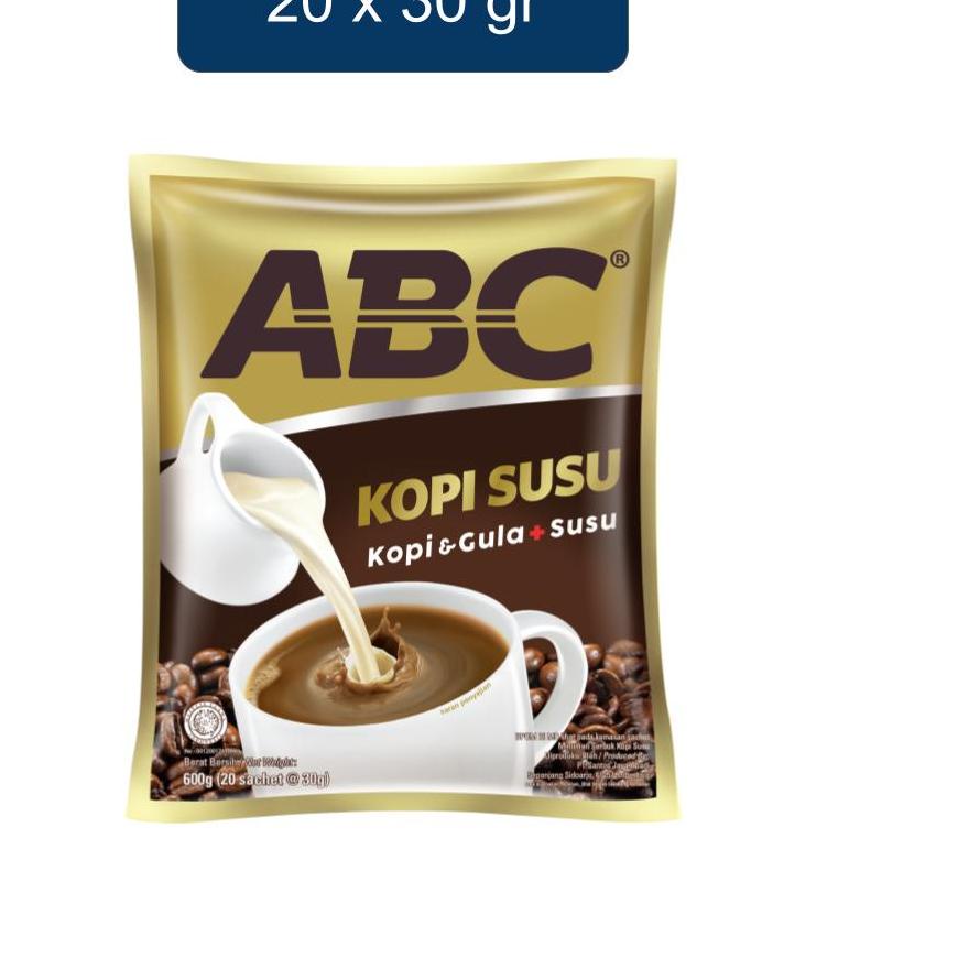 

✨Original✨ ABC Kopi Susu 20 x 31 gr !!!