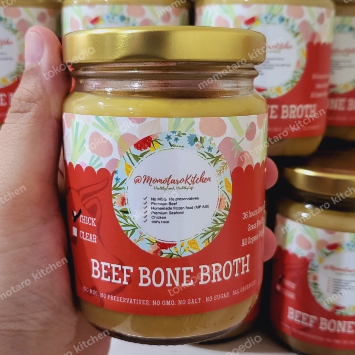 

Beef Bone Broth Premium 100% organic