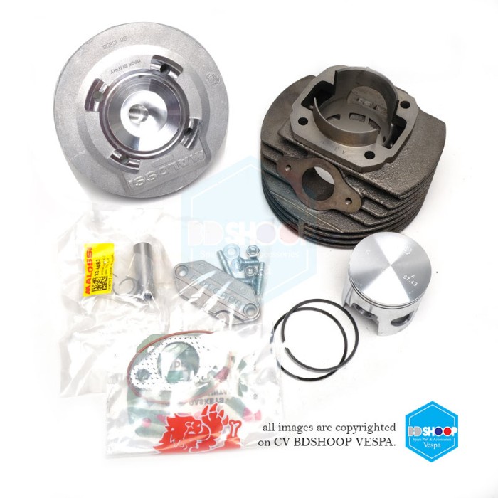 Cylinder Blok Racing Vespa Pts Special Merk Malossi Mk 4