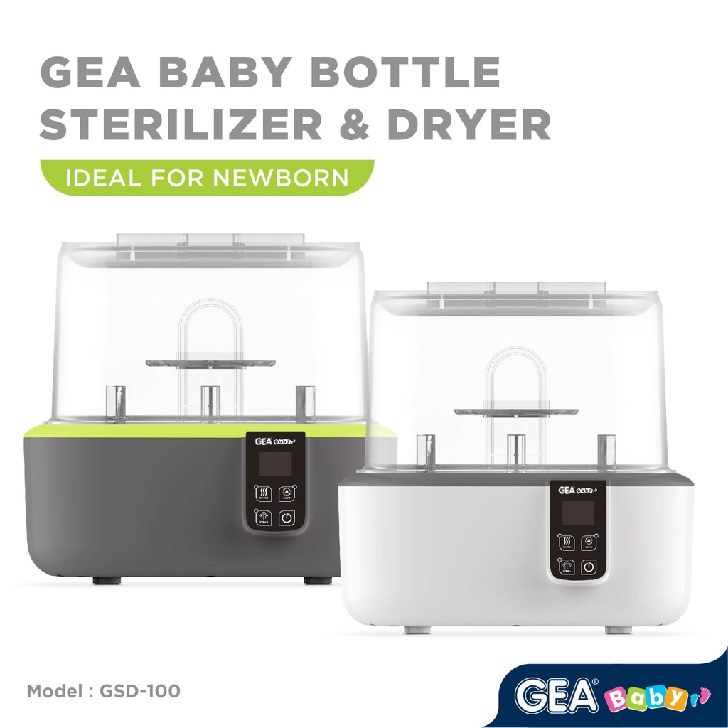 GEA BABY GSD100 Bottle Sterilizer &amp; Dryer | Steril &amp; Pengering Botol