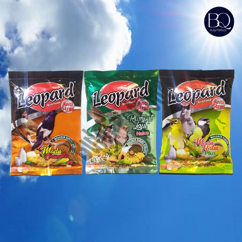 makanan burung Pur LEOPARD pakan burung