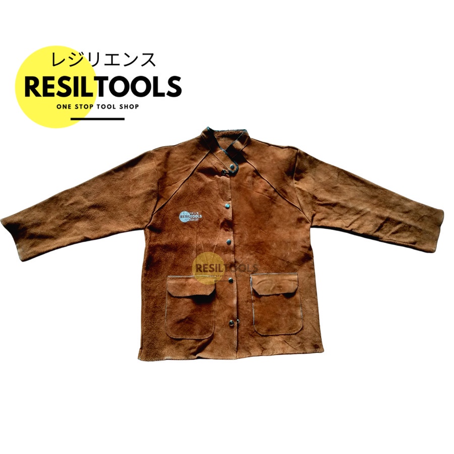 12 pcs Jacket Anti Gigitan Tebal Safety Jaket Las Baju Pelindung Tahan Panas Full Wearpack Hutan Kem
