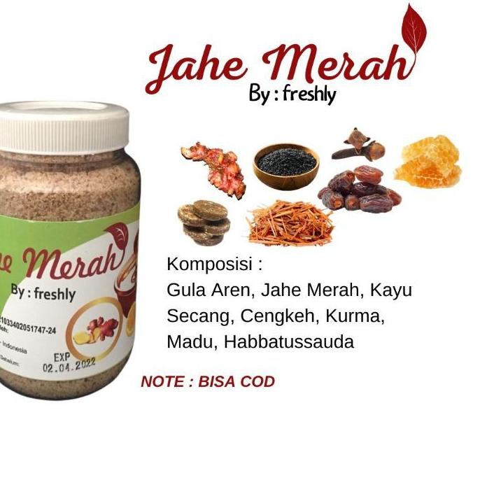 

❃ JAHE MERAH BY FRESHLYLEMON(1JM) ✼