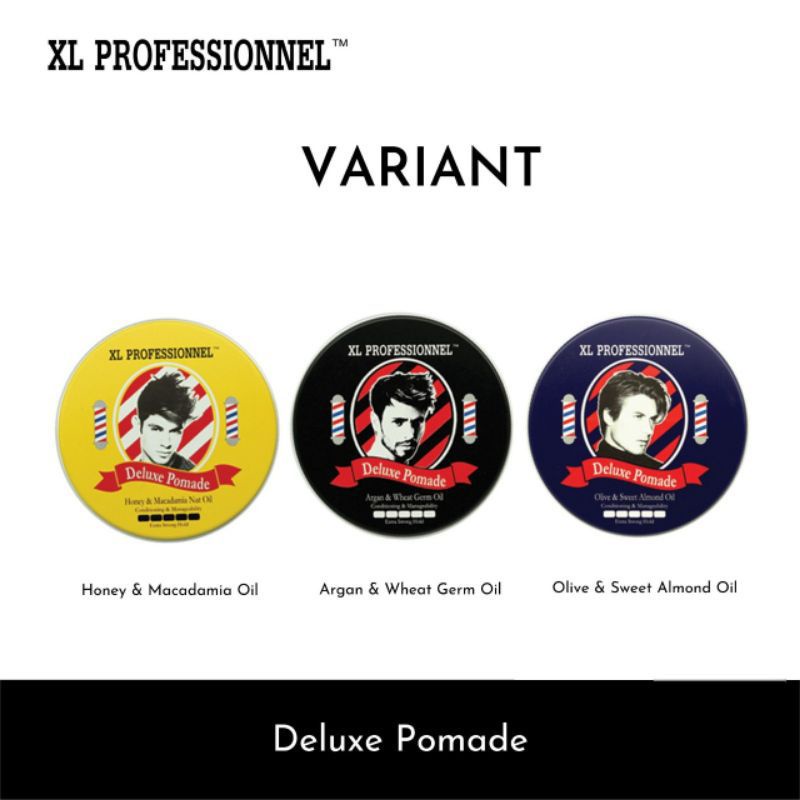 XL professionnel deluxe pomade profesional pomade 80gr