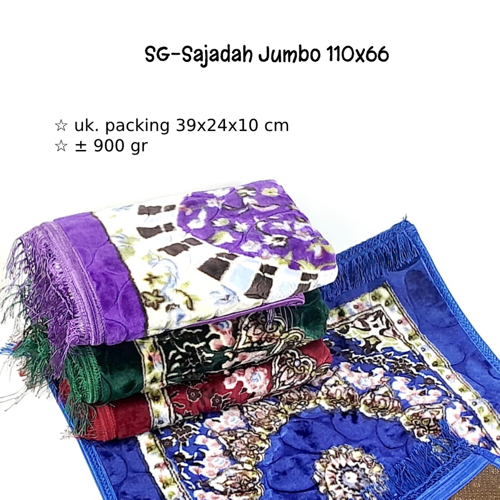 Sajadah Jumbo 110x66 cm