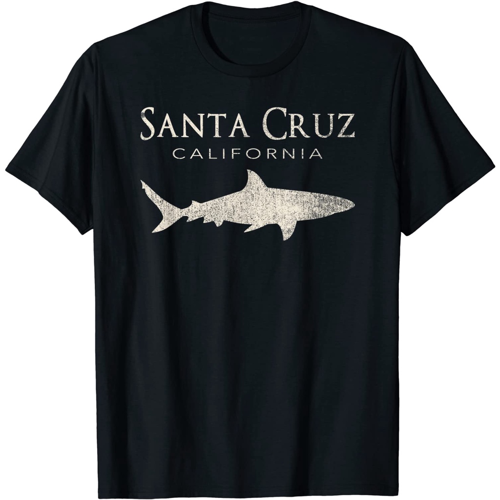 KAOS Retro Santa Cruz CA Shark T-Shirt