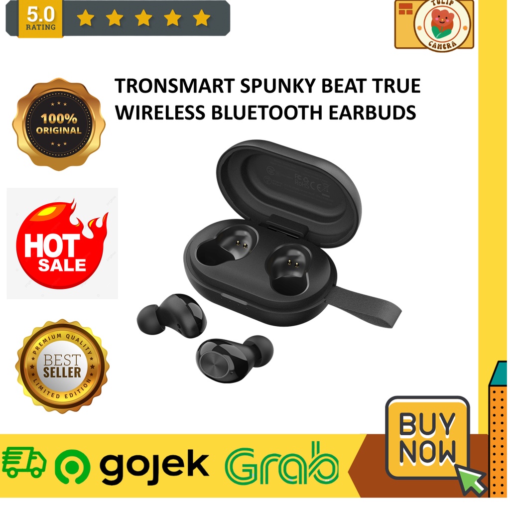 TRONSMART SPUNKY BEAT TRUE WIRELESS BLUETOOTH EARBUDS