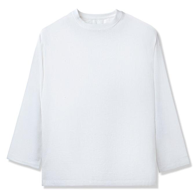 Discount Kaos Duha Muslimwear - Samaa Linen Tees Long Sleeve White /BAJU KOKO PRIA/BAJU KOKO DEWASA/