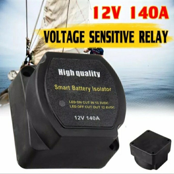 Best Seller Smart Battery Isolator Untuk Dual Aki Dobel Accu Mobil