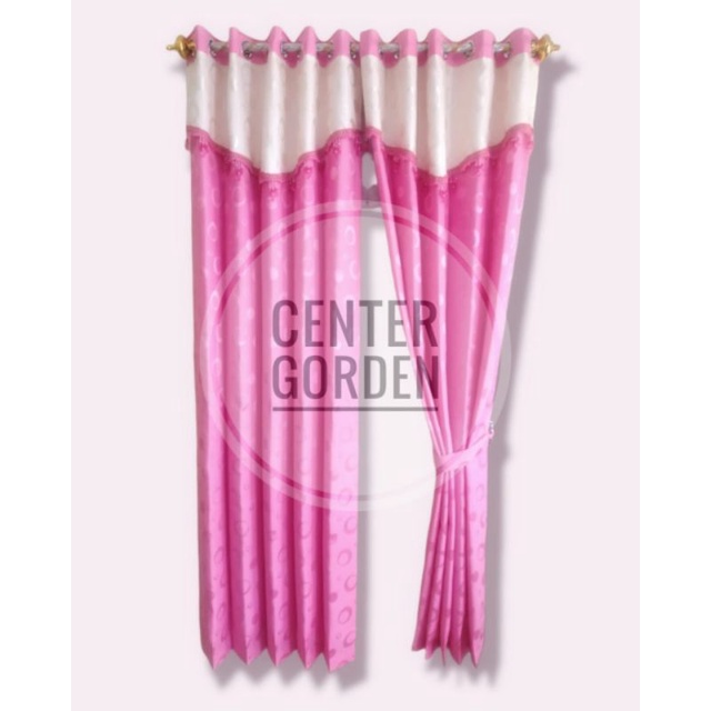 GORDEN SMOCKRING PONI MINIMALIS POLKADOT PINK