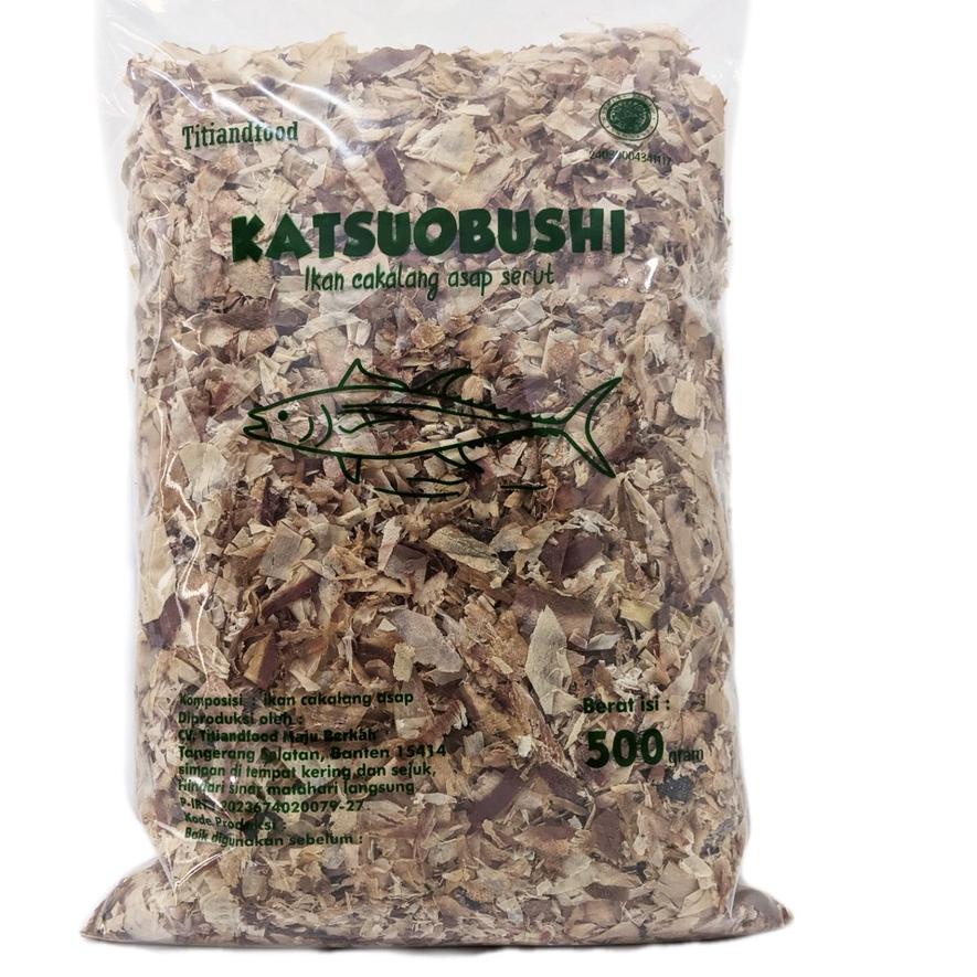 

⅍ Katsuobushi ikan cakalang asap serut @500g taburan takoyaki okonomiyaki halal ➹