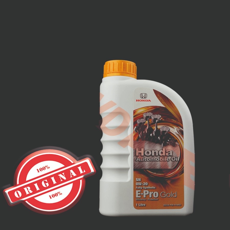 Aveiro shop - oli mesin engine e-pro gold sn 0w-20 1liter full syintetic mobil honda oil mesin engin