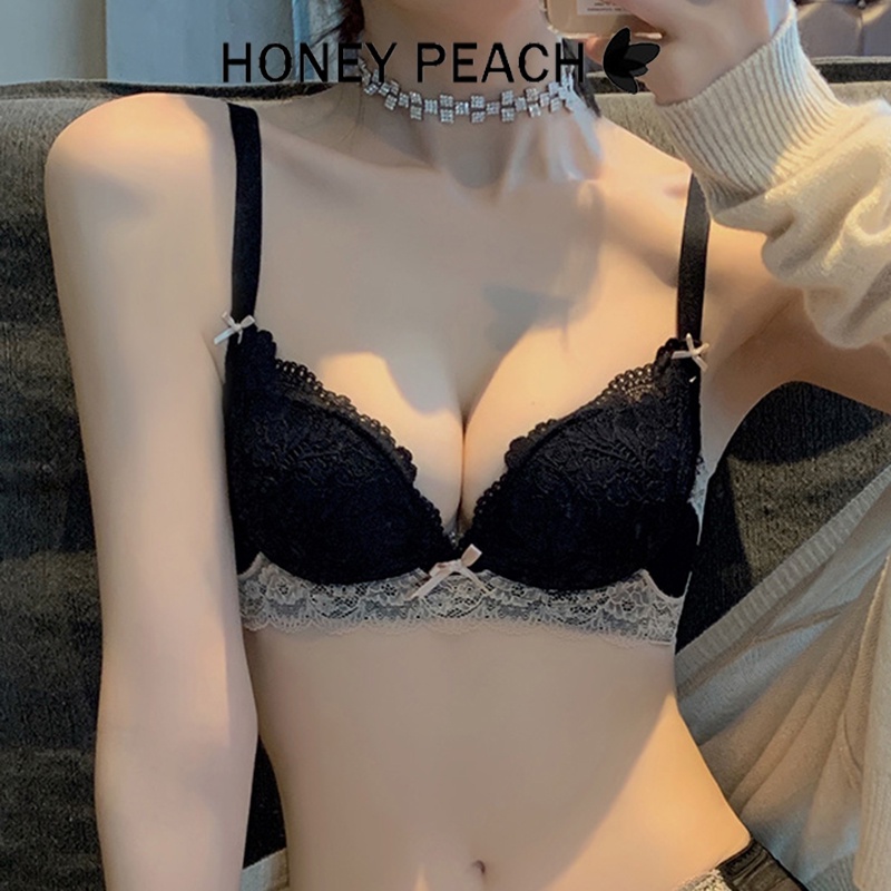 Sexy Bra Renda Push Up Kualitas Tinggi A/B Cup Bras