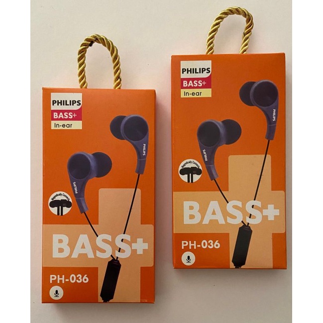 HEADSET HANDSFREE PHILIPS BASS++