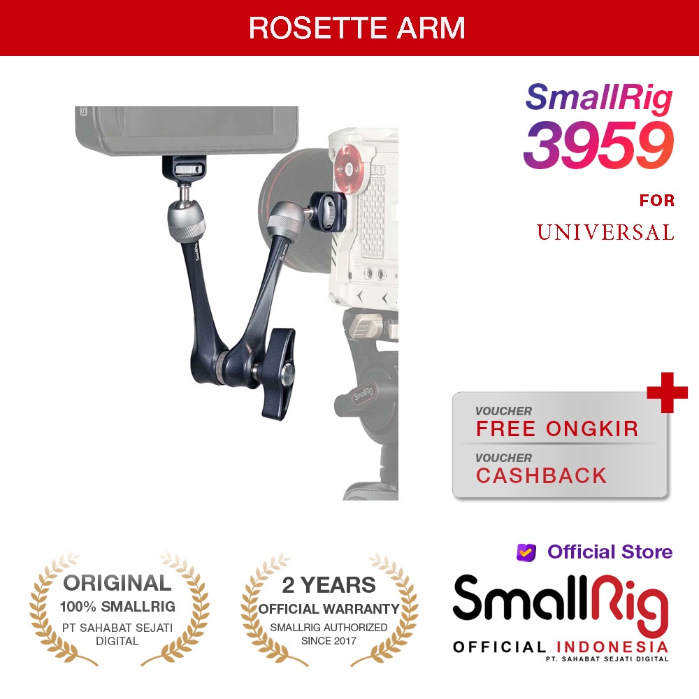 SmallRig Rosette Arm (11") 3959