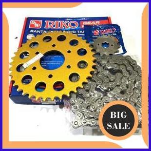 sparepart Gearset girset rantai gear gir set Kawasaki Bajaj Pulsar 200ns 200 ns RIKo 140ZZ3