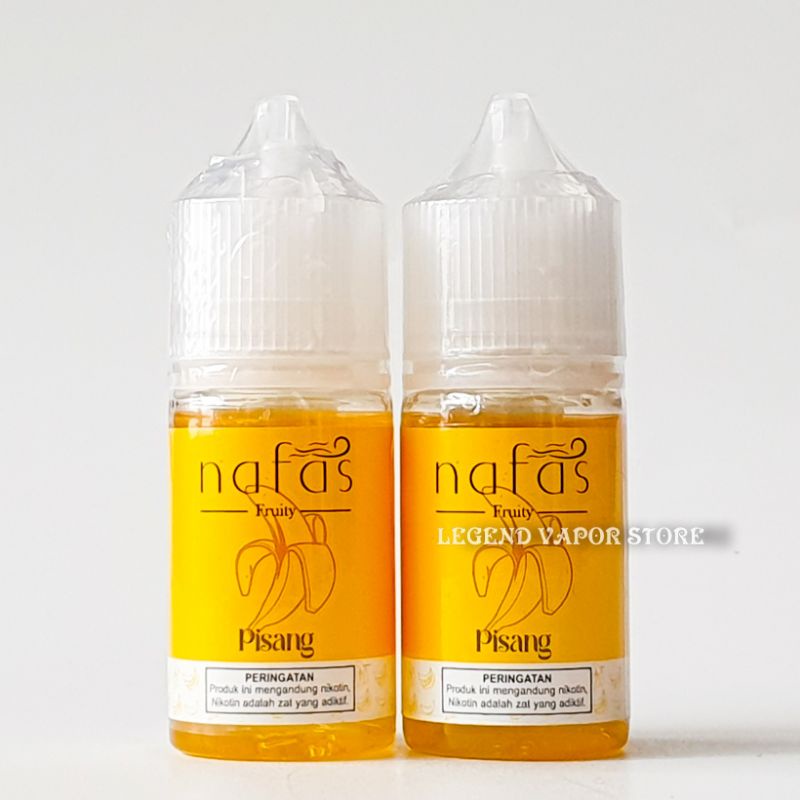 SALT NIC - LIQUID NAFAS Pisang 30ML 12MG AUTHENTIC By EJM X TICKETS BREW