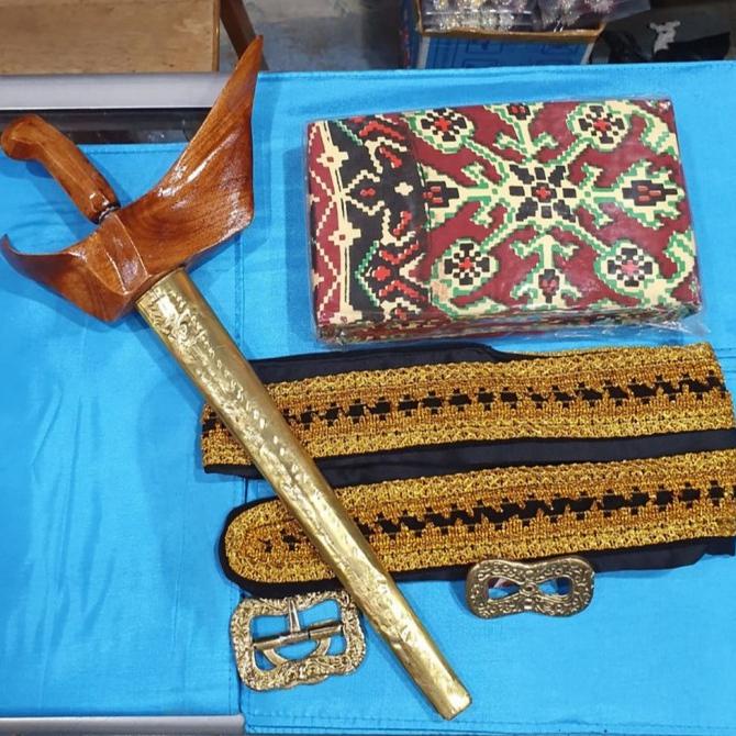 set perlengkapan beskap jawa // aksesoris beskap ewes