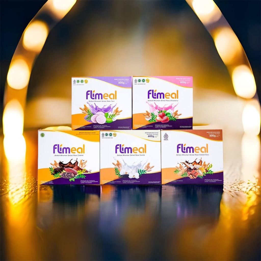 FLIMEAL 1 BOX ISI 12 BPOM HALAL MINUMAN MEAL REPLACEMENT FLIMMEAL BY FLIMTY FIBER