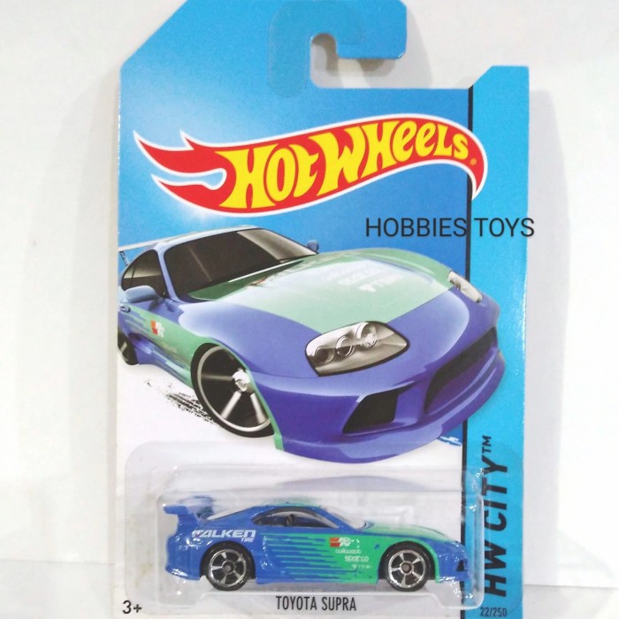HOT WHEELS HW CITY HOTWHEELS TOYOTA SUPRA FALKEN
