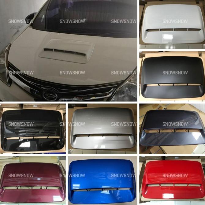 Air Flow Air Scoop Kap Mesin Universal Avanza Fortuner Hilux Innova